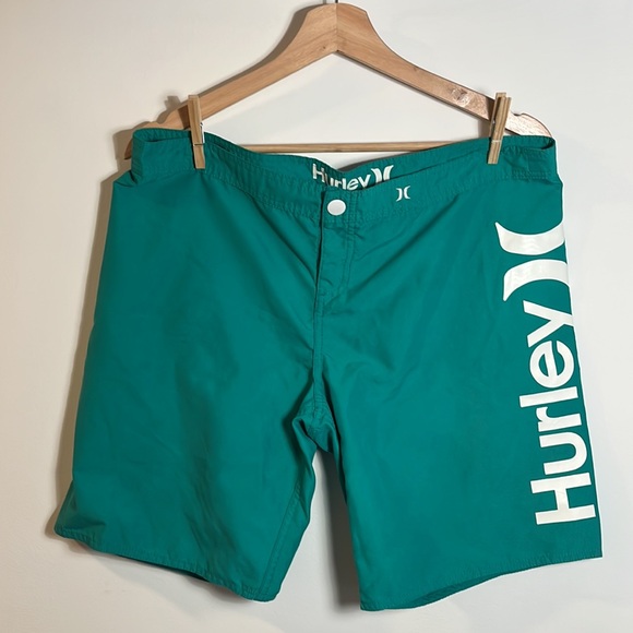Hurley Pants - Hurley Women’s Teal Green Board Shorts